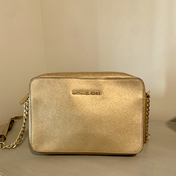 Michael Kors Handbags - Gold Michael Kors Purse